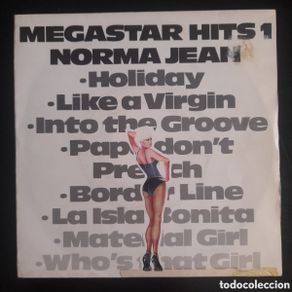 Dischi in vinile: Norma Jean – Megastar Hits 1. 1987, España. Vinilo, 7”, 45 RPM, Single